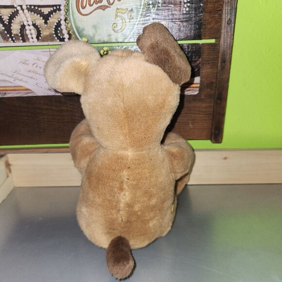 Build A Bear 10" Brown Pupping Pup Plush Toy Big Brown Dog - Picture 5 of 8